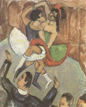Ernst Ludwig Kirchner Negro Dance (mk09) Sweden oil painting art